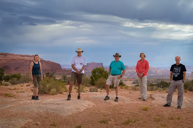 Group photo from our previous Arches National Park Photography Workshop.