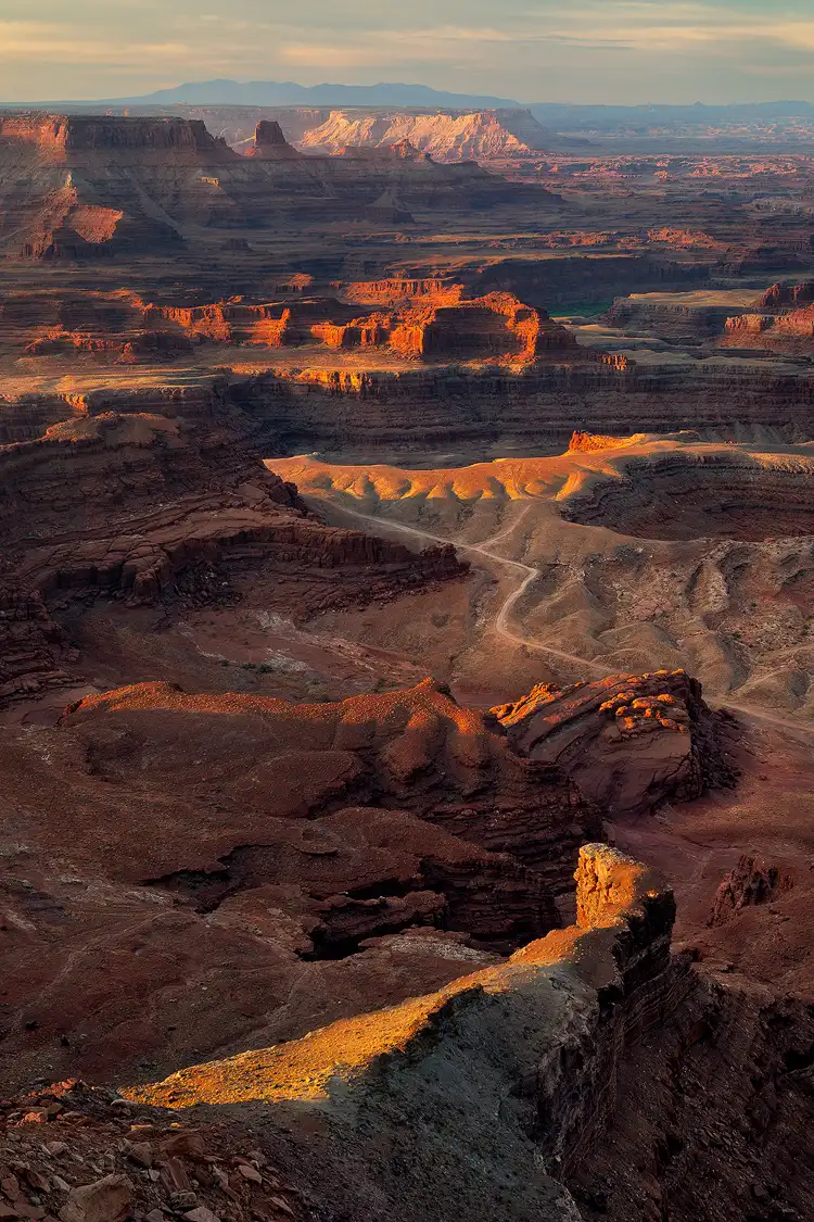 Sunrise at Dead Horse Point, Canyonlands National Park.