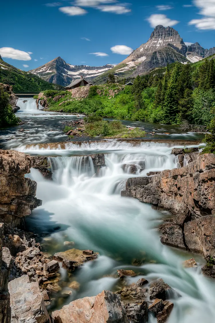Swiftcurrent Falls, Glacier National Park